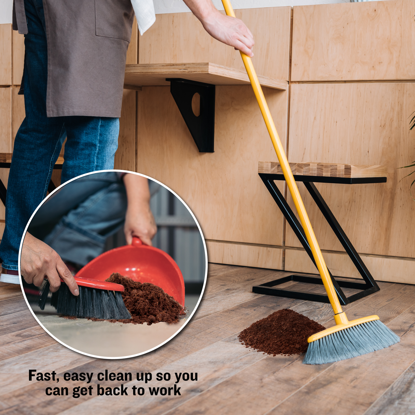 Coir Absorbent - Dispenser Top