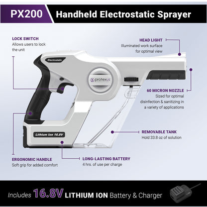 Protexus 200 Handheld Electrostatic Sprayer