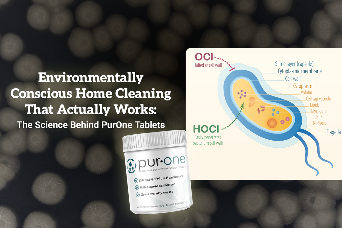 Environmentally Conscious Home Cleaning That Actually Works: The Science Behind PurOne Tablets