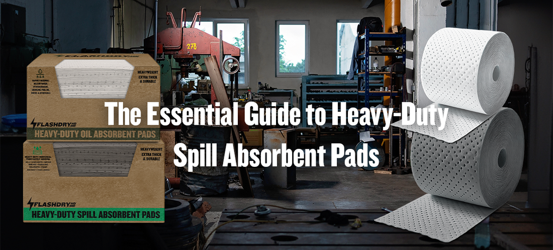 The Essential Guide to Heavy-Duty Spill Absorbent Pads