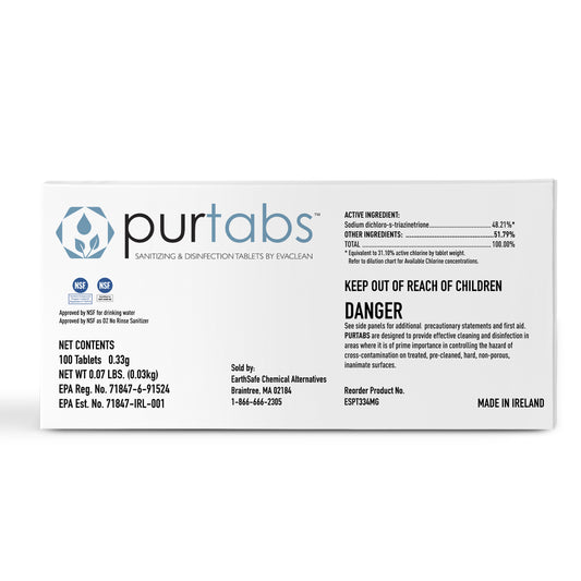 Multipurpose Sanitizing Tablets – 334 mg
