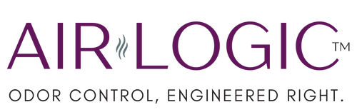 Air Logic logo with tagline 'Odor control, engineered right.'