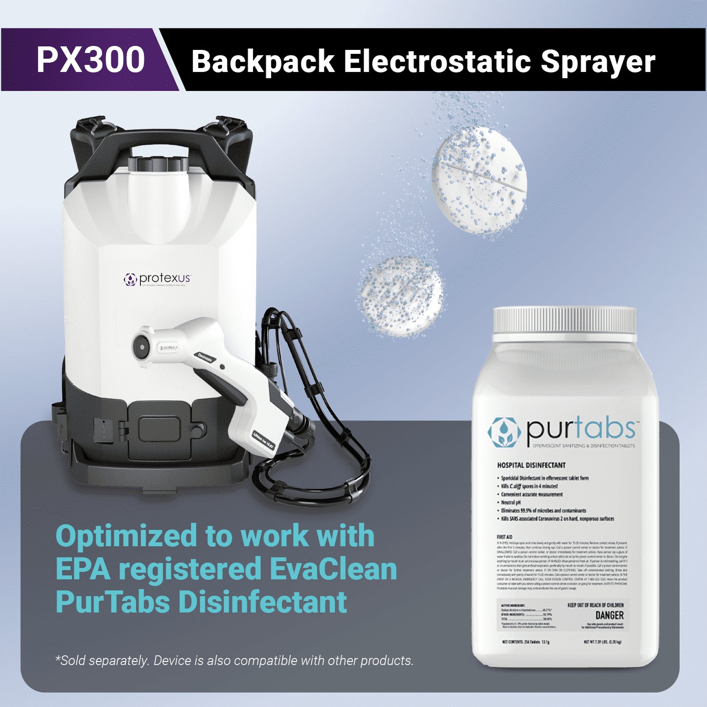 Disinfectant Sprayer Kit – Large Area