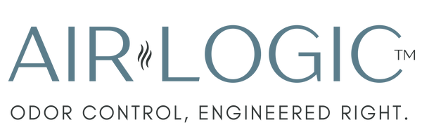 Air Logic logo with tagline 'Odor control, engineered right.'